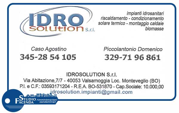 Idro Solution Studio Facenda Amministrazioni Condominiali